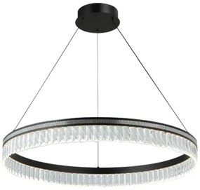 LED fényerőszabályozható kristálycsillár kábelre függesztett THALIA LED/55W/230V 3000-6000K + távirányító