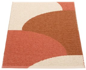 Téglavörös kültéri-beltéri szőnyeg 70x90 cm Hill Brick Rust – Pappelina