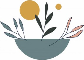 Poszter 84x59,5cm Növényzet tál