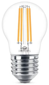 Philips P45 E27 filament LED kisgömb fényforrás, 6.5W=60W, 2700K, 806 lm, 220-240V