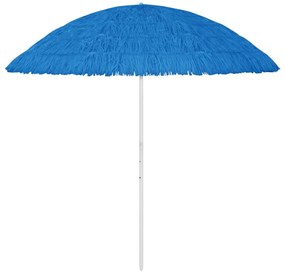 kék hawaii stílusú strandnapernyő 300 cm