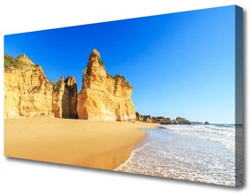 Vászonkép nyomtatás Ocean Beach Landscape 140x70 cm