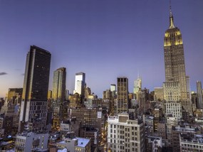 40x30 cm-es New York-i manhattani poszter Empire State Building 3-mal, Assaf