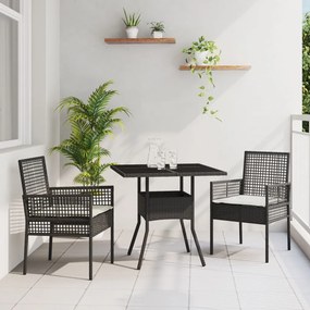 5 darabos kertivacsora szett világosszürke poli rattan