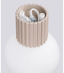 Szürkésbarna fali lámpa Orbital – Sollux