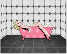 Poszterek 50x40 Marylin Monroe a kĂĄdban