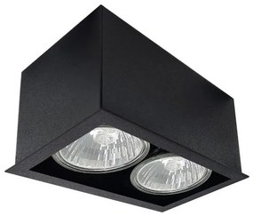 Brosline 1080 - CAGE spotlámpa 2xGU10/10W/230V fekete