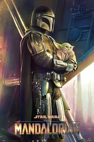 Plakát Star Wars: The Mandalorian - Clan Of Two