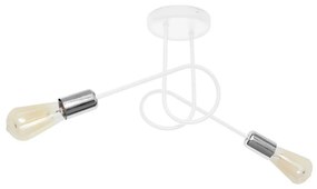 Csillár OXFORD 2xE27/15W/230V fehér