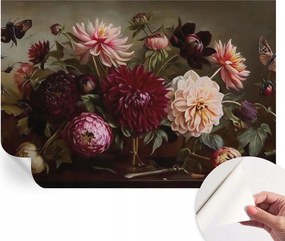 Öntapadós Fali Fotótapéta Hálószobába Virágos fenség 152x104 cm