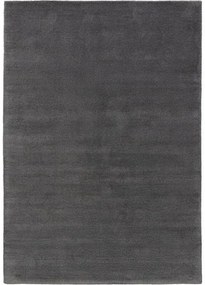 Gyapjú szőnyeg Bent Charcoal 250x350 cm
