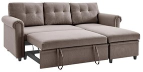 Catini NESTA sarok ülőgarnitúra, barna