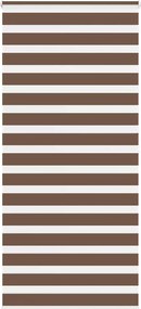 vidaXL zebrafüggönnyel barna szövetszélesség 105,9 cm poliészter