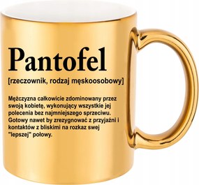 Arany Bögre Papucs definíció vicces Születésnapi Ajándék Karácsony Csomagolás