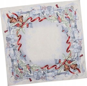 Abrosz gobelin 97x100cm-elegáns karácsonyi mintás téli csengettyű