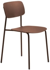 Kirkland szék, terrakotta, fém láb