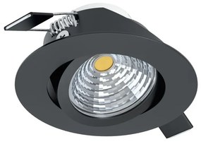 Eglo Saliceto 98609 beépíthető lámpa, állítható, 6W LED, 2700K, 380 lm