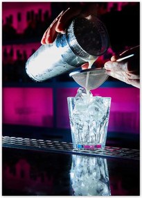 Poszterek 50x70 Csapos koktél shaker