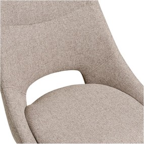 Bézs kárpitozott étkezőszék Dokka – House Nordic