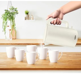 Krémszínű vízforraló 1,5 l Thermo Protect KO140AE0 – Tefal