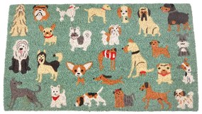 Best in Show kék kókuszrost lábtörlő, 43 x 73 cm - Rex London