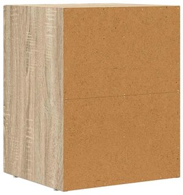 vidaXL Éjjeli asztal Sonoma tölgy 40 x 35 x 50 cm Faanyag