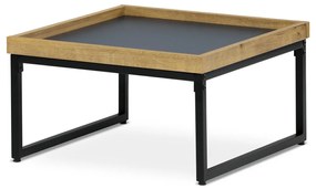 Măsuță De Cafea Gri Cu Decor Din Stejar CT-612