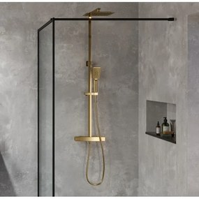 BATH DELUXE 31-120-06-70-00 - NAESBY zuhanyszett termosztátos kartározott réz