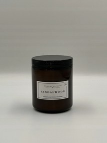 Természetes Szójagyertya Szantálfa 250 ml