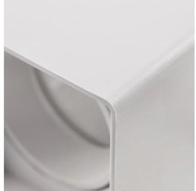 Lámpa Mennyezeti lámpatest RESTO, PC, 80x80x125 mm, IP20, max 20W, négyzet, fehér