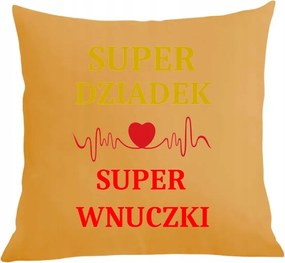 Párna párnahuzat Szuper nagypapa Szuper unokák