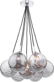 Dar Lighting modern függeszték elpis csiszolt króm darelp342-10