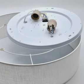 SIRJA mennyezeti lámpa 2xE27/60W/230V, átmérő 45 cm, fehér