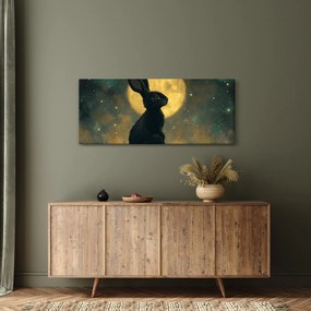 Kép - Nyúl és hold (120x50 cm)