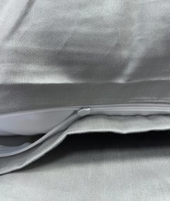 Ágyneműhuzat pamut szatén exclusive  Modern szürke  200x140cm+90x70cm TiaHome