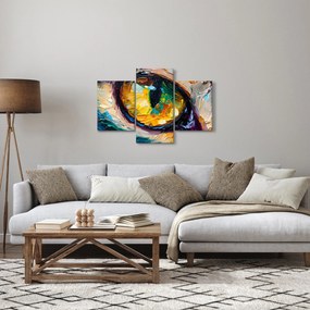 Kép - Macskaszem festmény (90x60 cm)