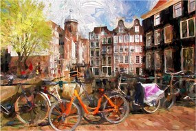 Kép - Amsterdam (90x60 cm)