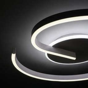 Brilagi -LED dimmelhető mennyezeti lámpa SPIRAL LED/56W/230V 3000/4000/6000K+távvezérlővel