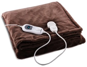 Klarstein Dr. Watson XXL, melegítő takaró, 3 fűtési fokozat, mosható, 200 x 180 cm, mikroplüss