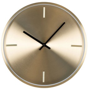 Istanbul falióra, aluminium, aranyszín, hangtalan, 30 cm