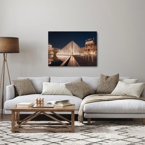 Kép - Louvre éjjel (70x50 cm)