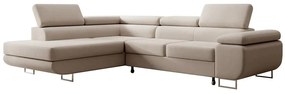 Sarokkanapé Stiletto (B) (bézs + ezüst). Akció -15%. 1099720