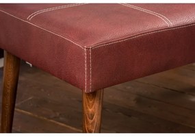 VITO puff 46x92 cm piros