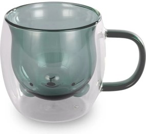 Lamart LT9127 2 részes Bear Vaso pohárkészlet, 250ml, zöld