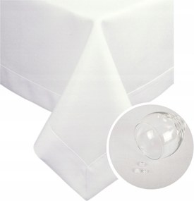 Abrosz Asztalra Panama 260x140 Fehér Tejszín Foltálló Dekoratív