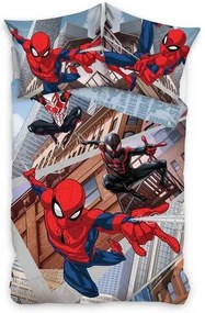 Carbotex gyerek pamut ágyneműhuzat Spider-ManPók erő, 140 x 200 cm, 70 x 90 cm