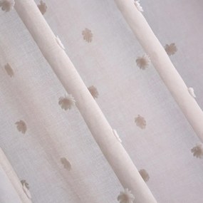 Készfüggöny karikákon 140x250cm Rózsaszín