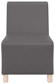 Karfa Nélküli Modularis Kanapé Egység 3 pcs Szürke