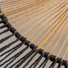 Brilagi - LED felületre szerelhető csillár CERIA BOHO 1xE27/40W/230V átm. 80cm fekete/barna/tölgy