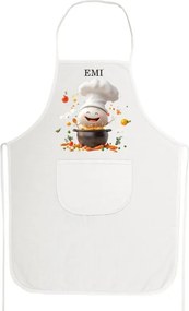 EMI Gusto konyhai kötény, Fehér